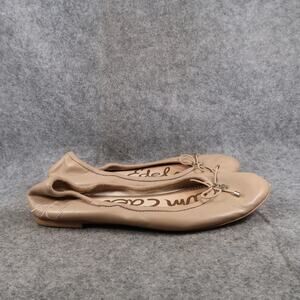 Sam Edelman Shoes Womens 7 Ballet Flats Felicia Leather Round Closed Toe Fashion